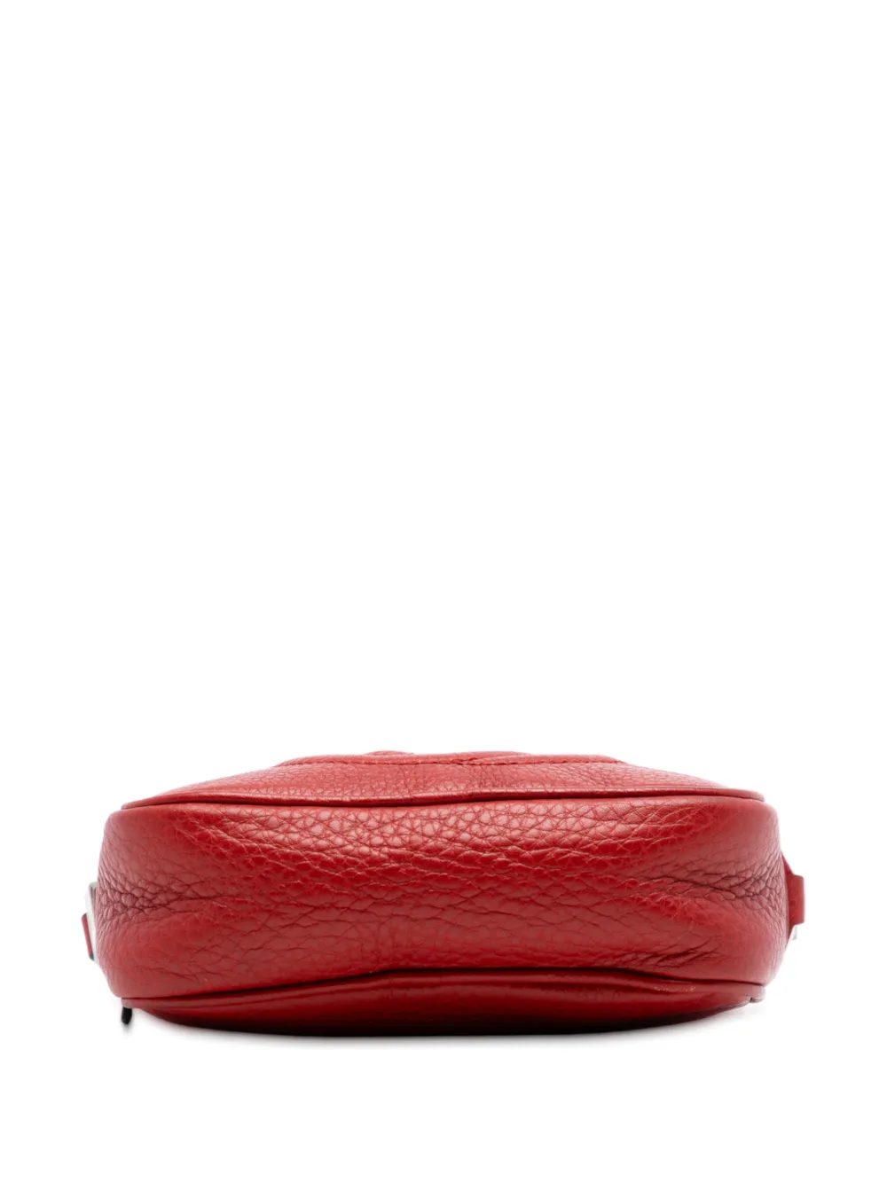 Gucci Pre-Owned 2016-2025 Kids Mini Leather Soho Disco crossbody bag - Rosso