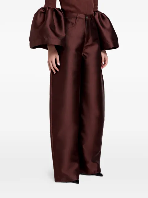 Marques'Almeida belt-loops wide-leg trousers