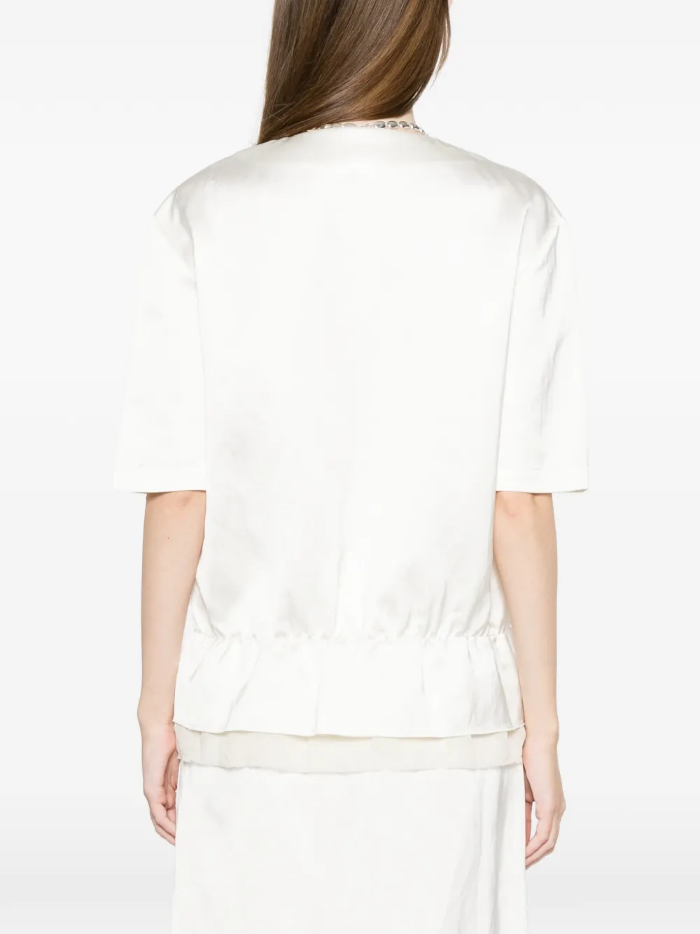 TOTEME Top met V-hals Beige
