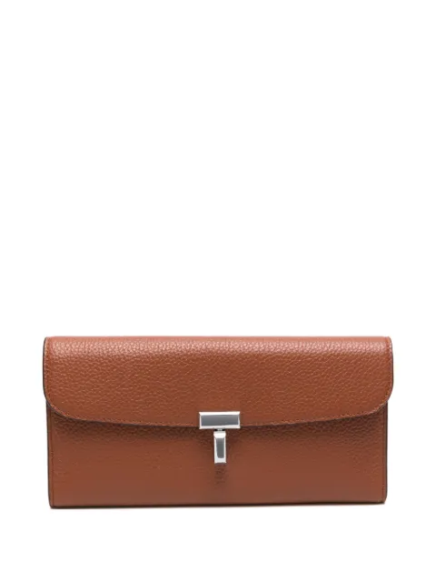 TOTEME cartera granulada con solapa