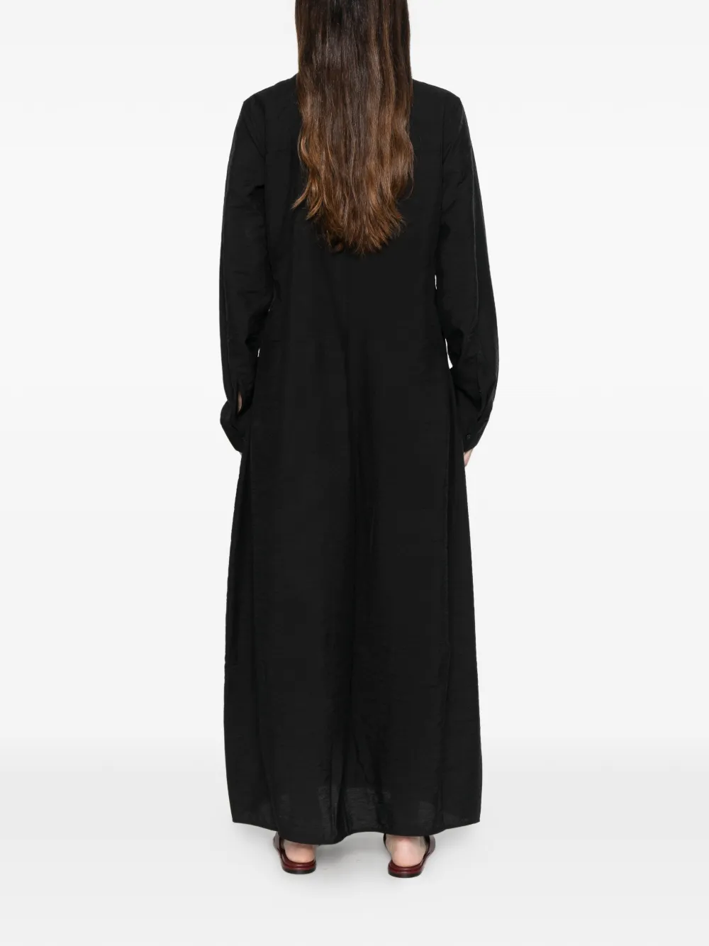 TOTEME Blousejurk met lange mouwen Zwart