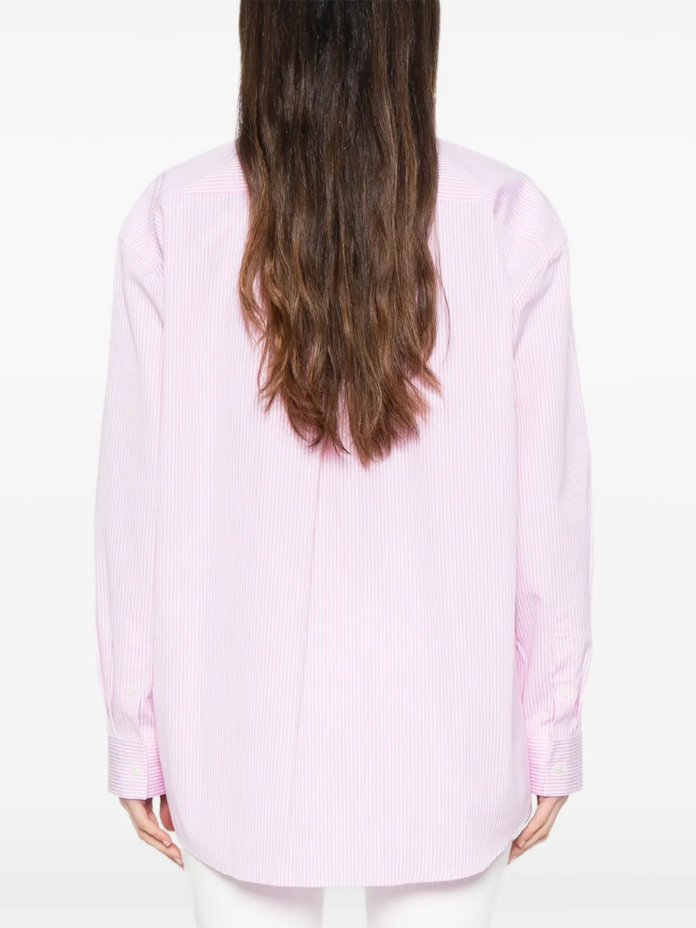 TOTEME Gestreepte blouse Roze