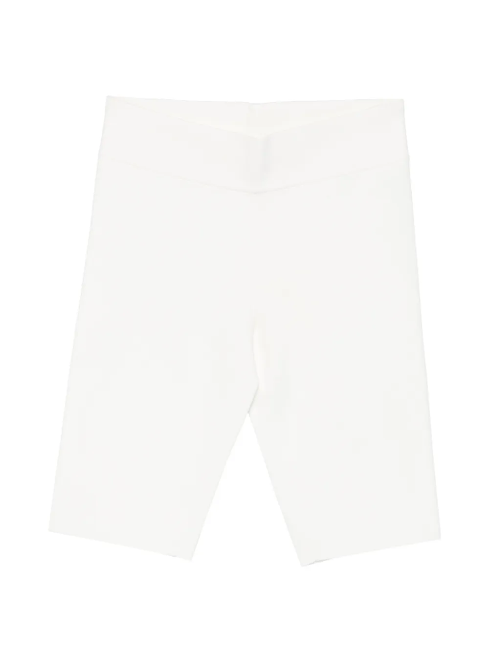 TOTEME knit capri shorts - Weiß