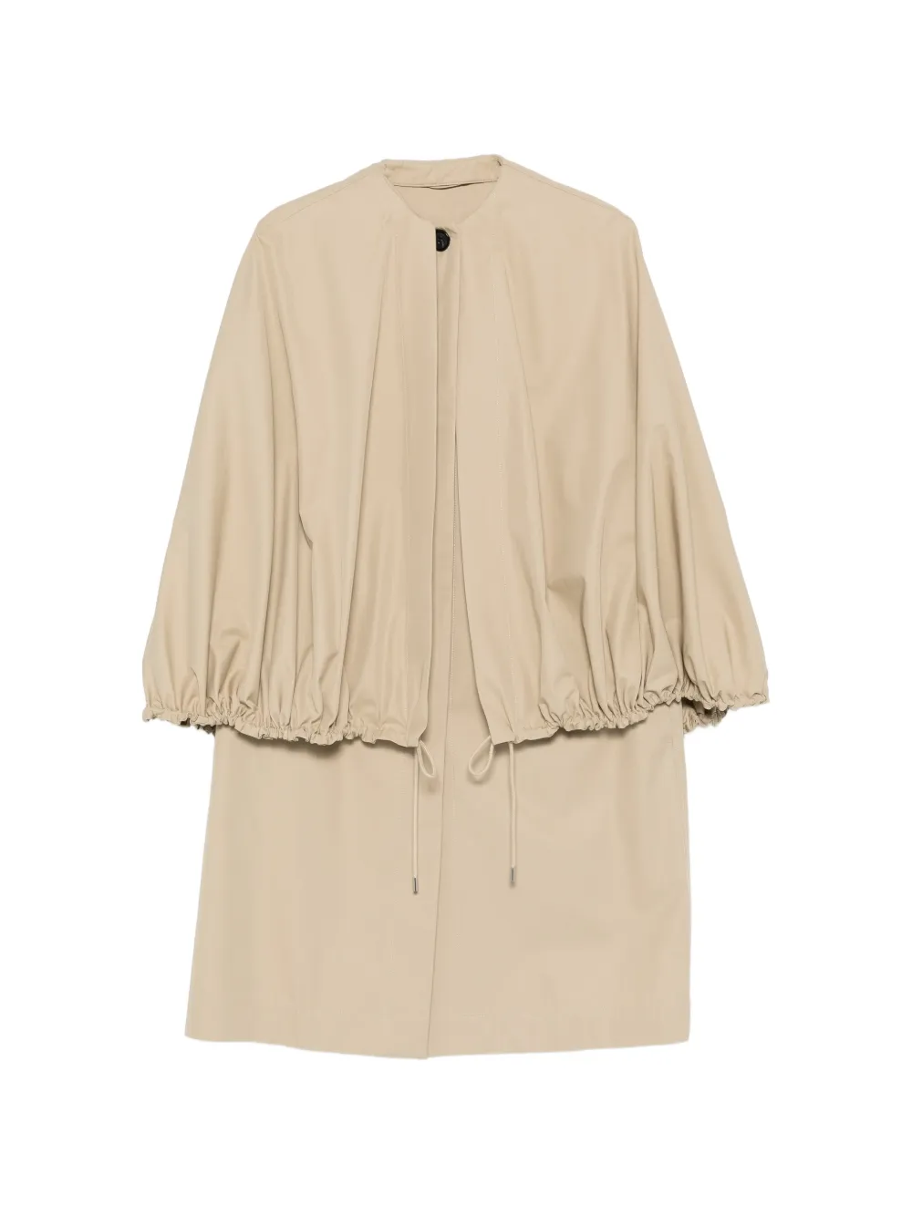 TOTEME detachable-cape coat - Neutrals