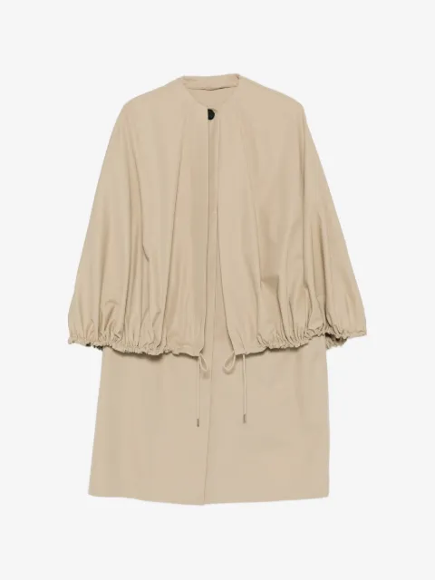 TOTEME detachable-cape coat