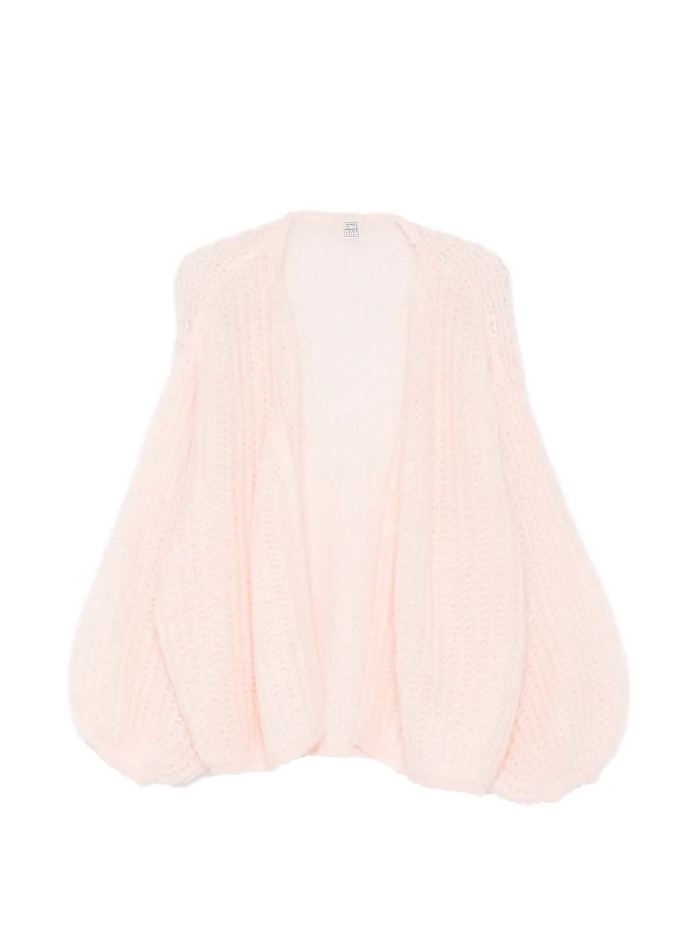 TOTEME open-knit cardigan - Rosa