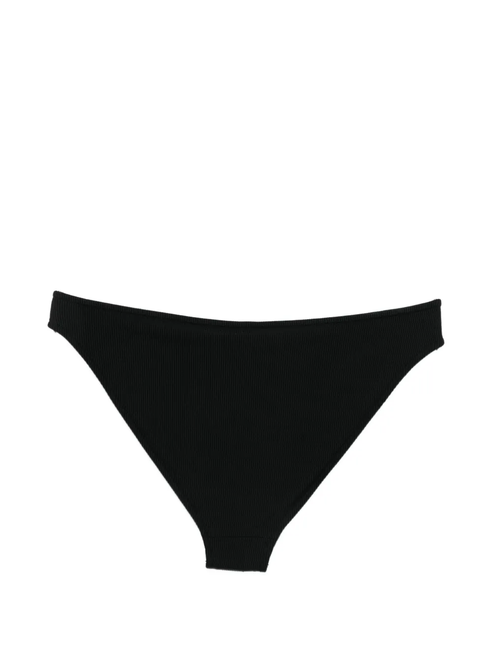  Toteme Ribbed Button Bikini Bottom - Black 