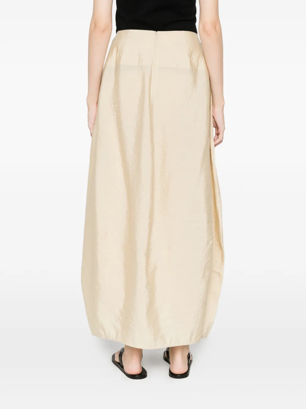 TOTEME Parachute rok Beige