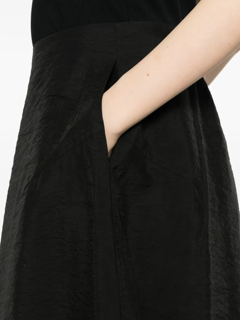 TOTEME Parachute rok Zwart