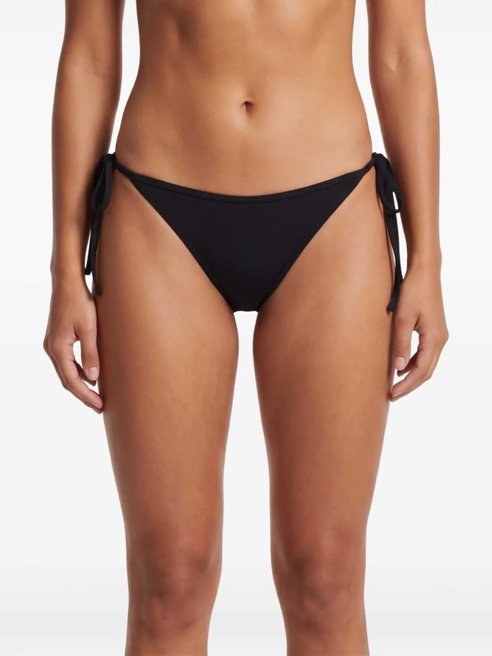 TOTEME Scoop bikinislip met gestrikte zijkant Zwart