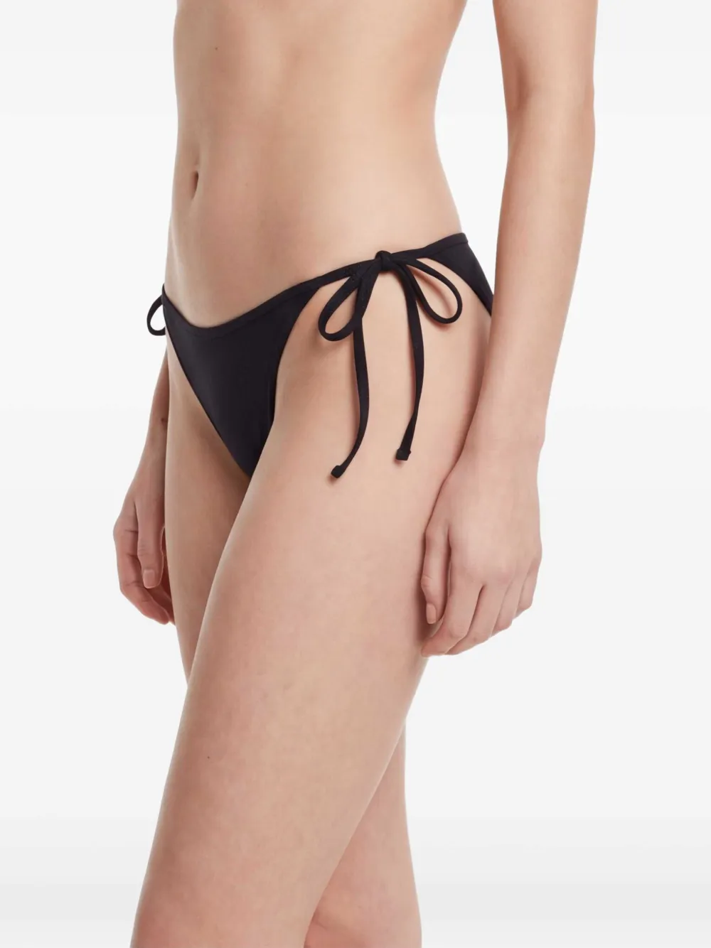 TOTEME Scoop bikinislip met gestrikte zijkant Zwart
