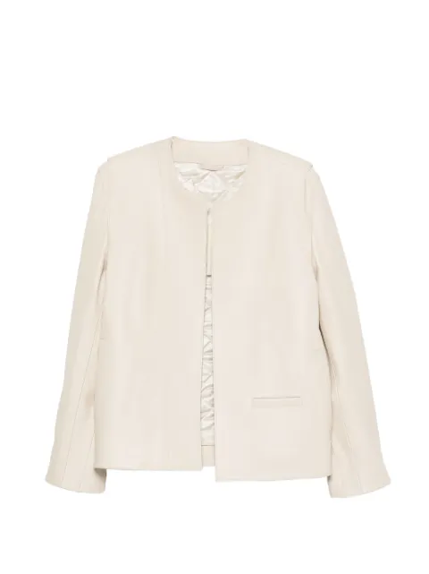 TOTEME minimal biker jacket