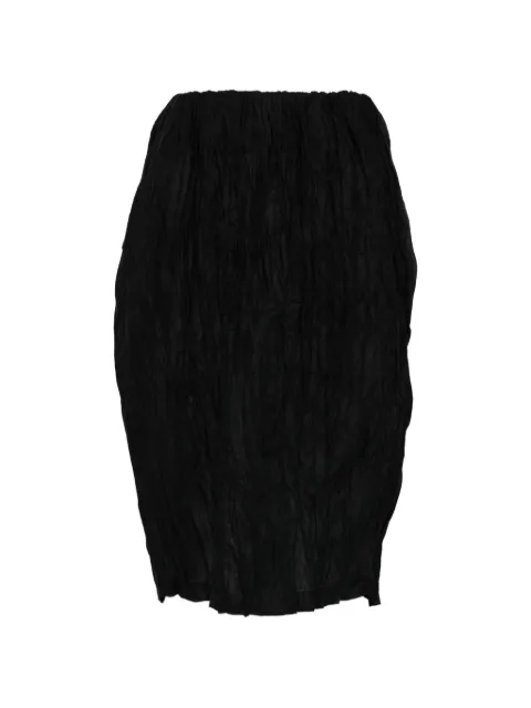 TOTEME crinkled mini skirt