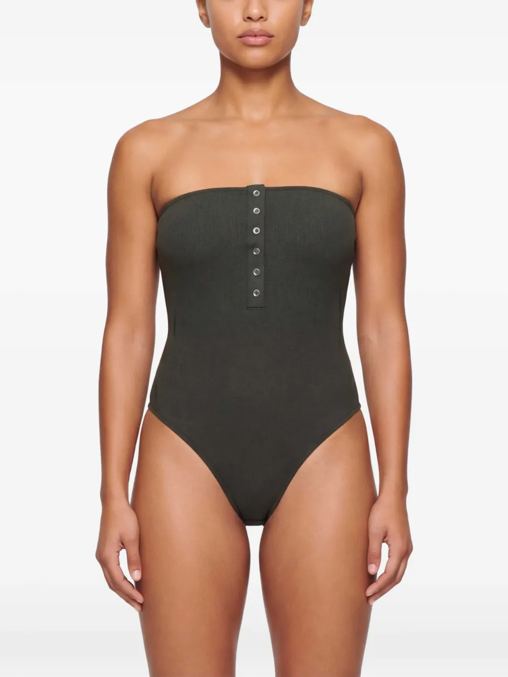 TOTEME Strapless badpak Groen