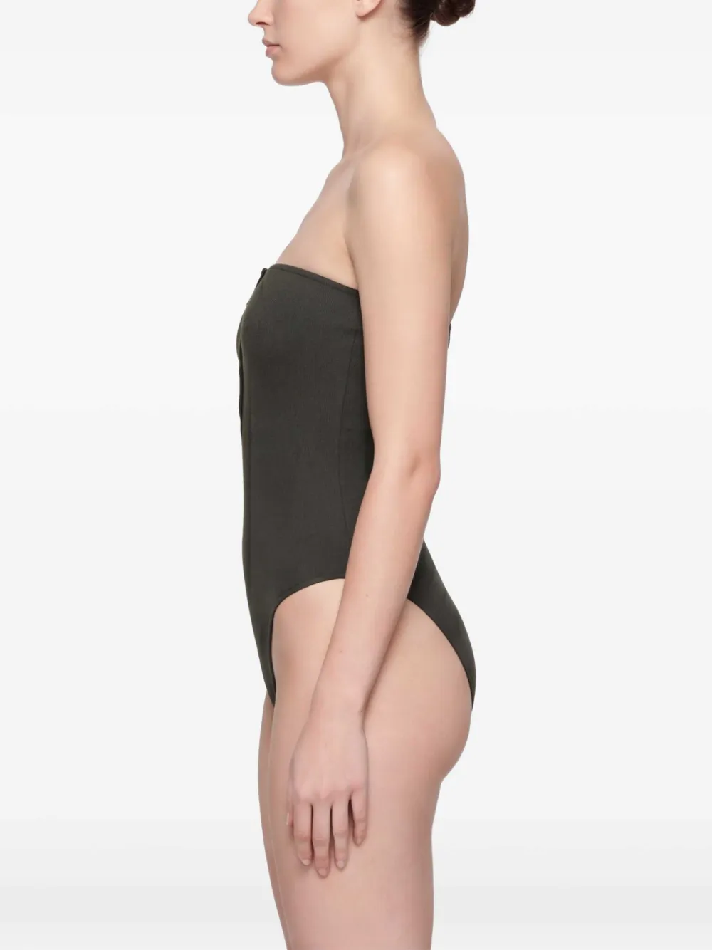 TOTEME Strapless badpak Groen