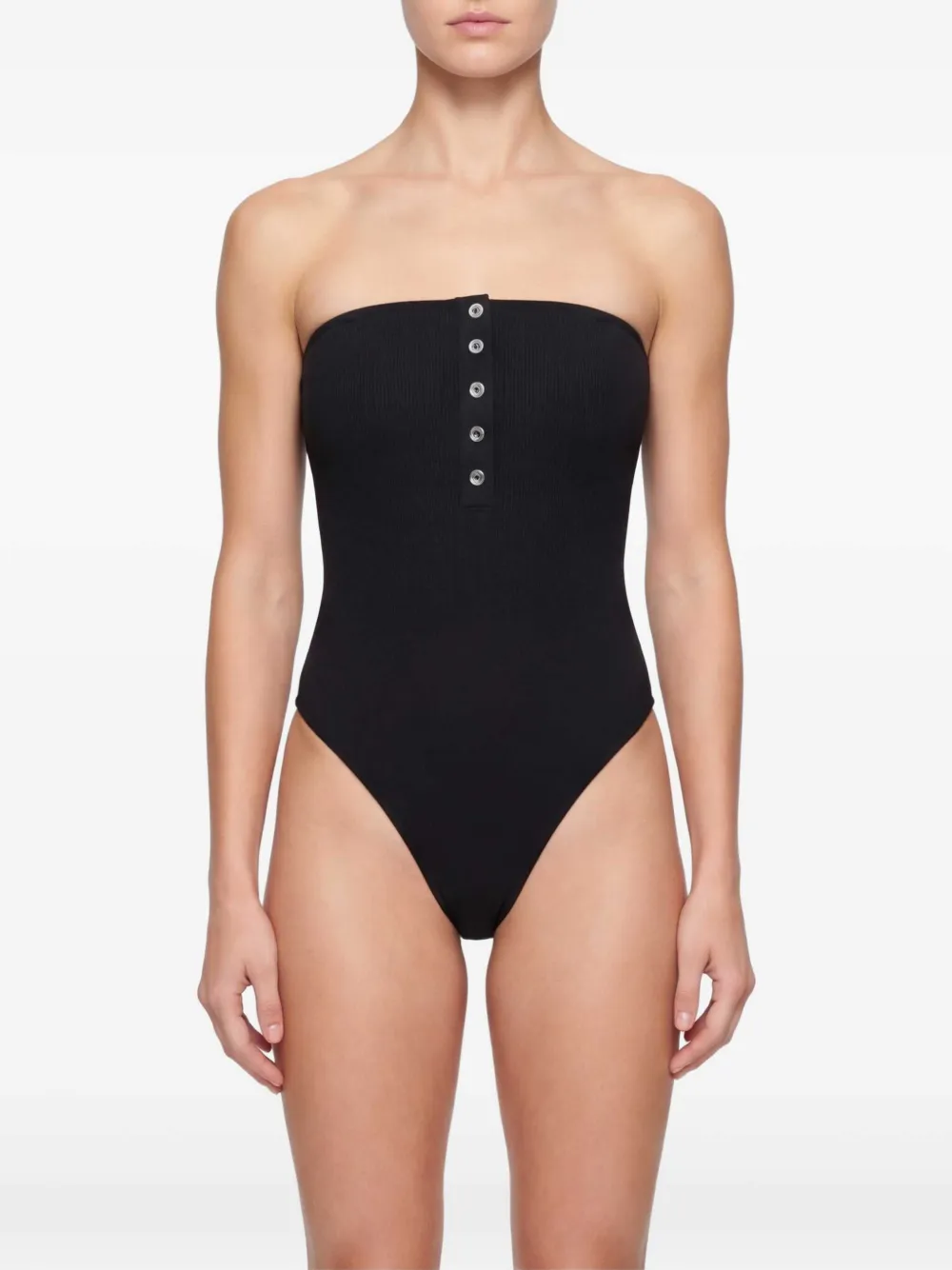 TOTEME Strapless badpak Zwart