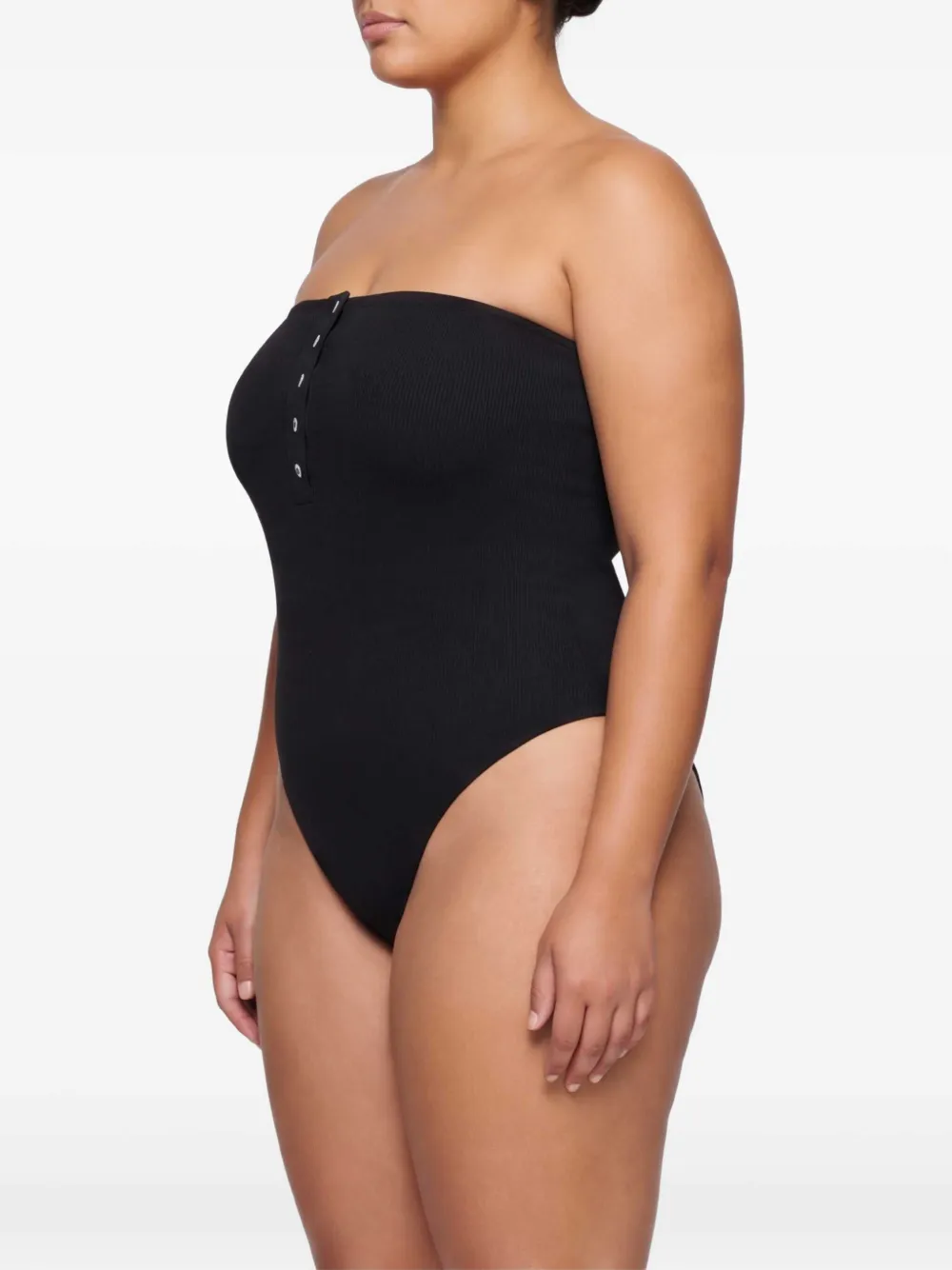 TOTEME Strapless badpak Zwart