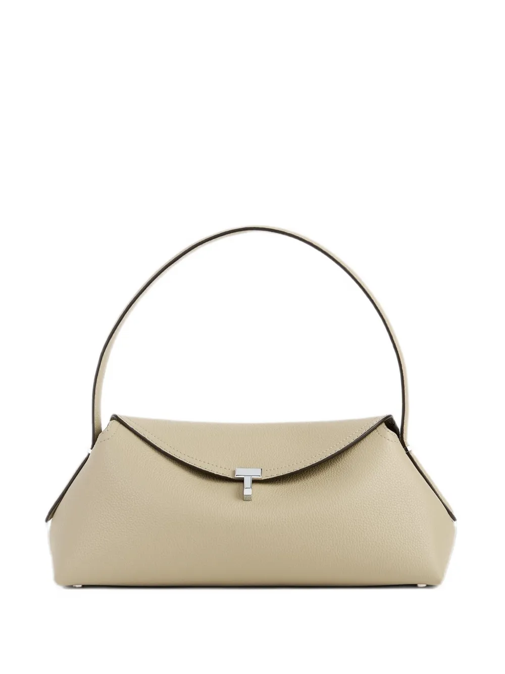 TOTEME Borsa a spalla T-Lock media in pelle - Toni neutri