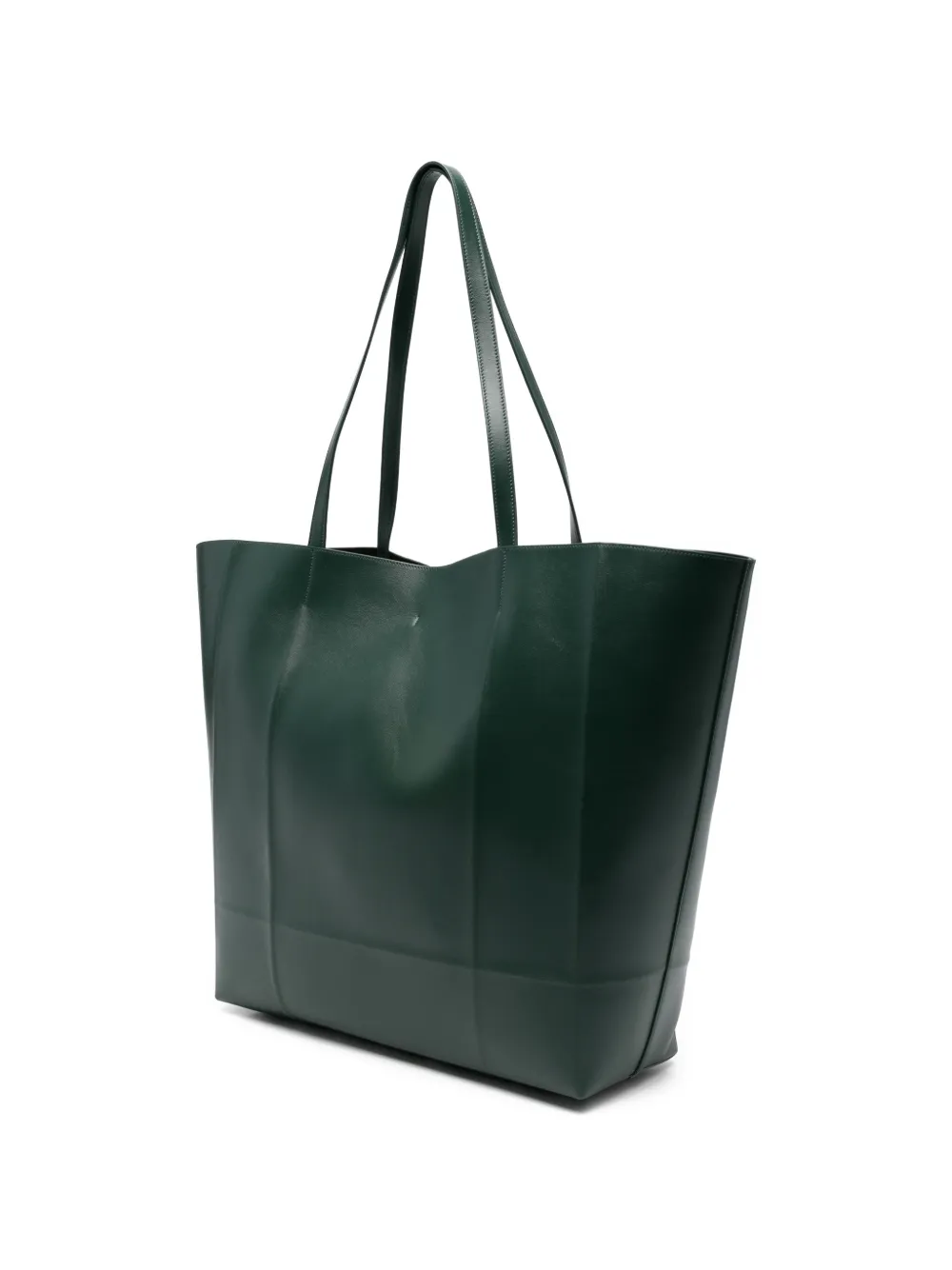 TOTEME Roam leren shopper Groen
