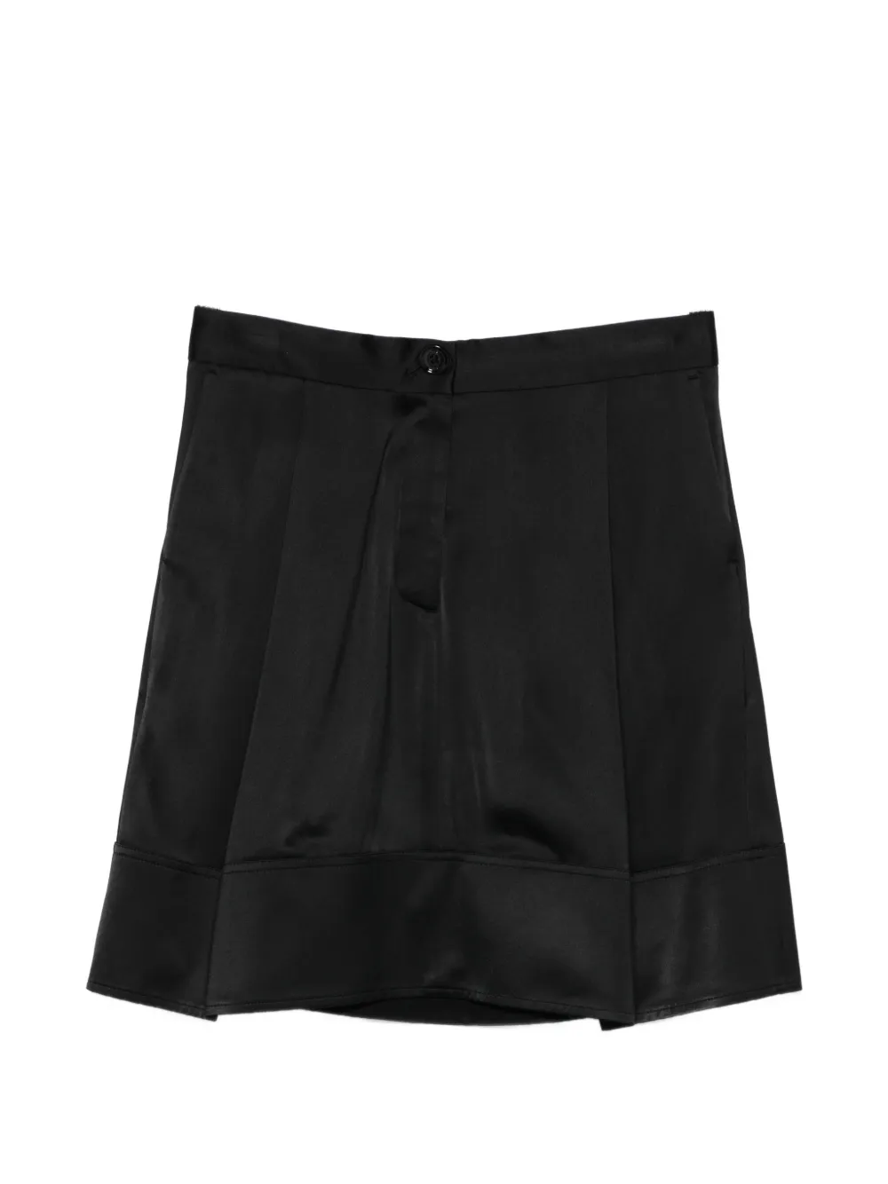 TOTEME button mini skirt - Nero