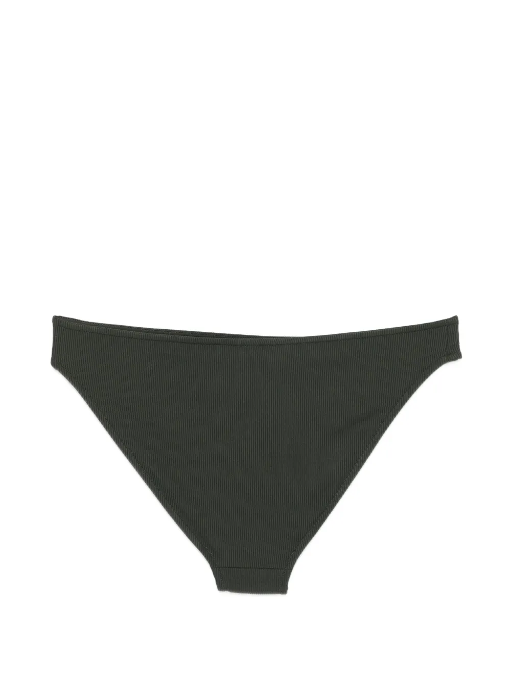  Toteme Ribbed Button Bikini Bottom - Green 