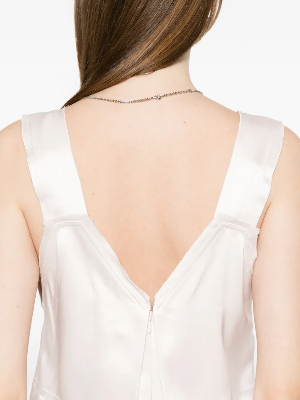 TOTEME Maxi-jurk met V-hals Roze