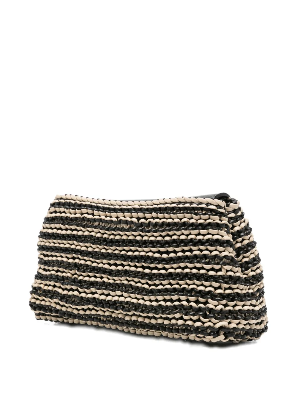 TOTEME T-lock mini-clutch met touw Zwart