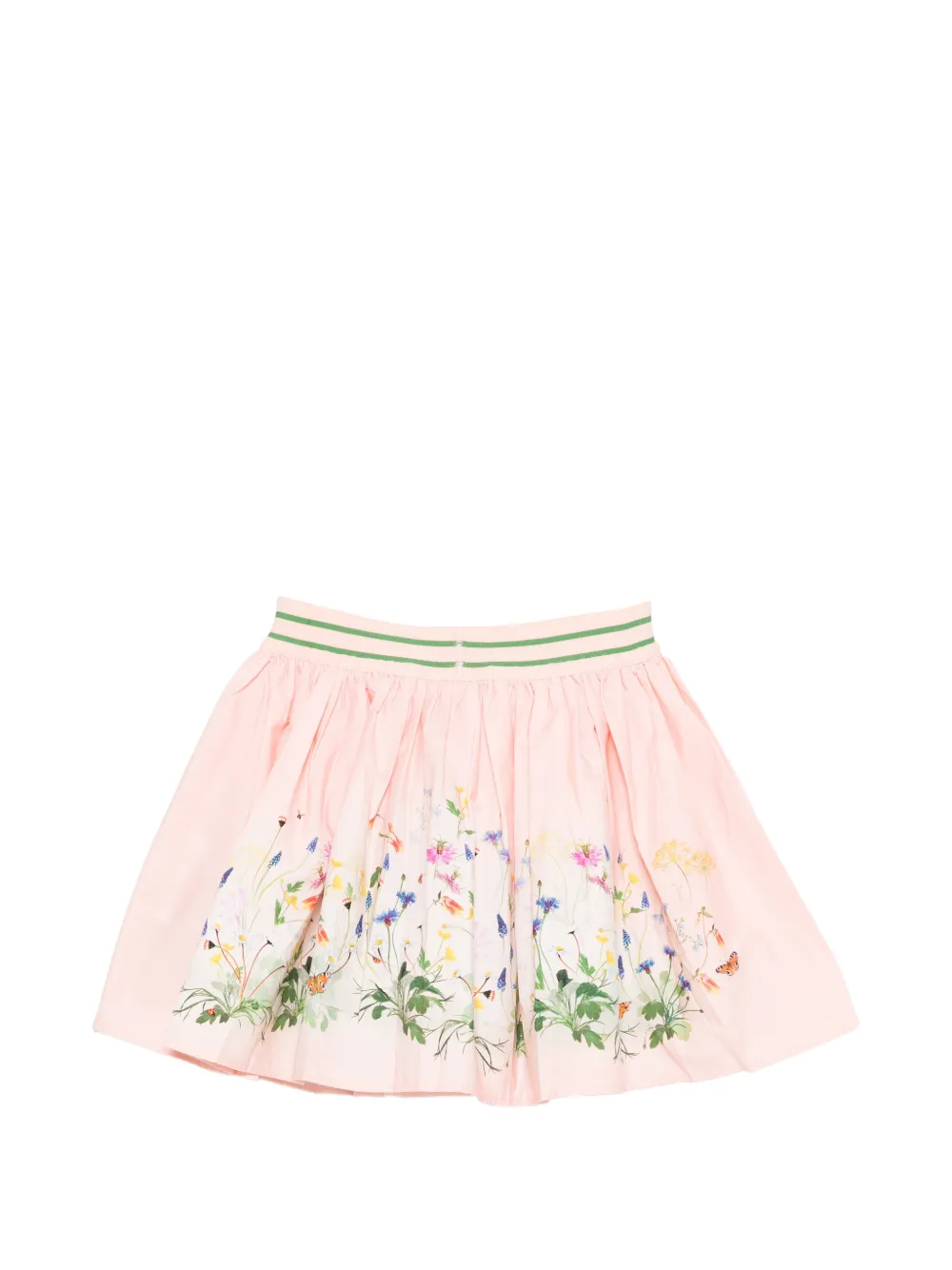  Molo Brenda Floral Animal Skirt - Pink 