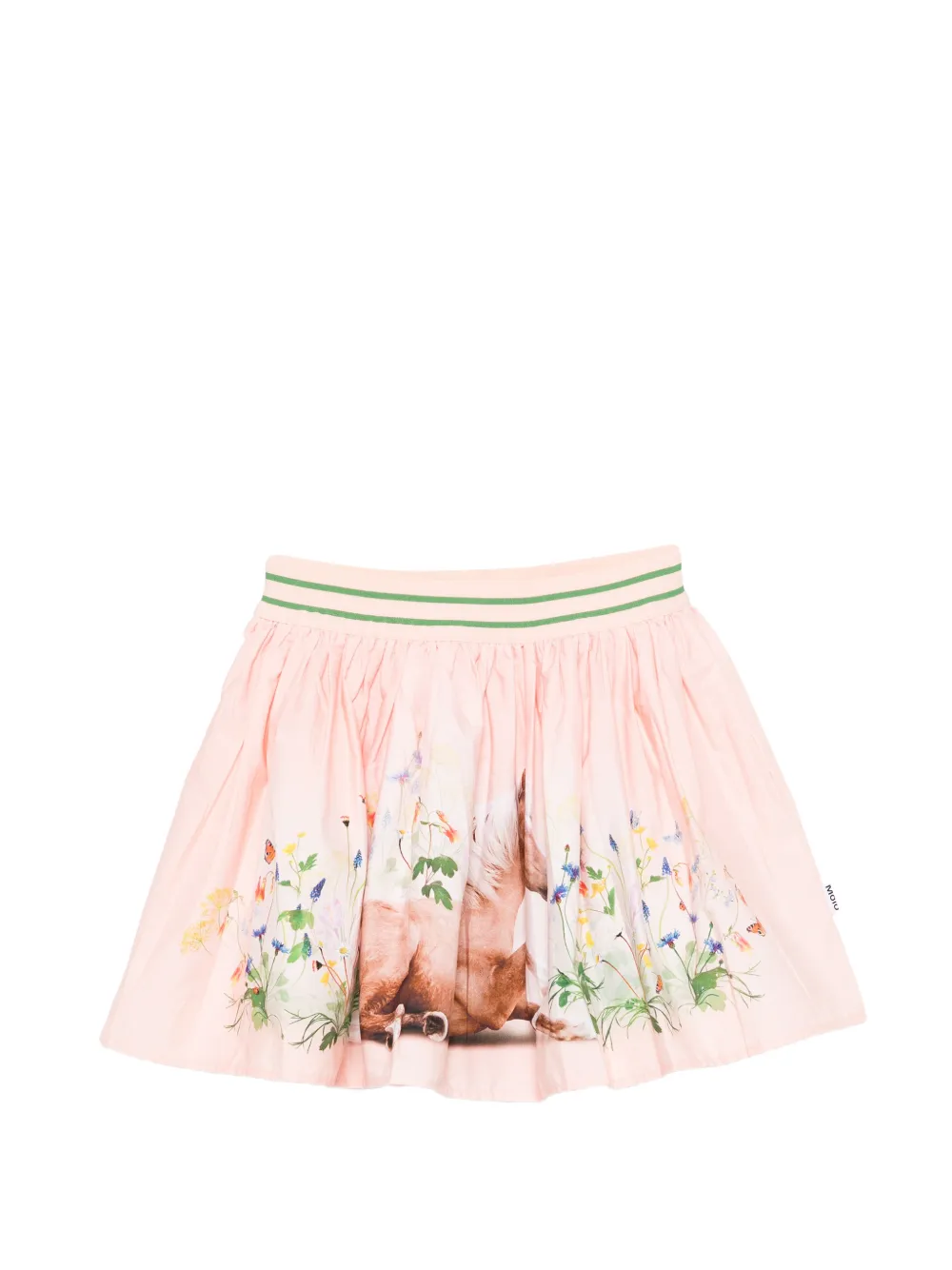 Molo Brenda floral animal skirt - Rosa