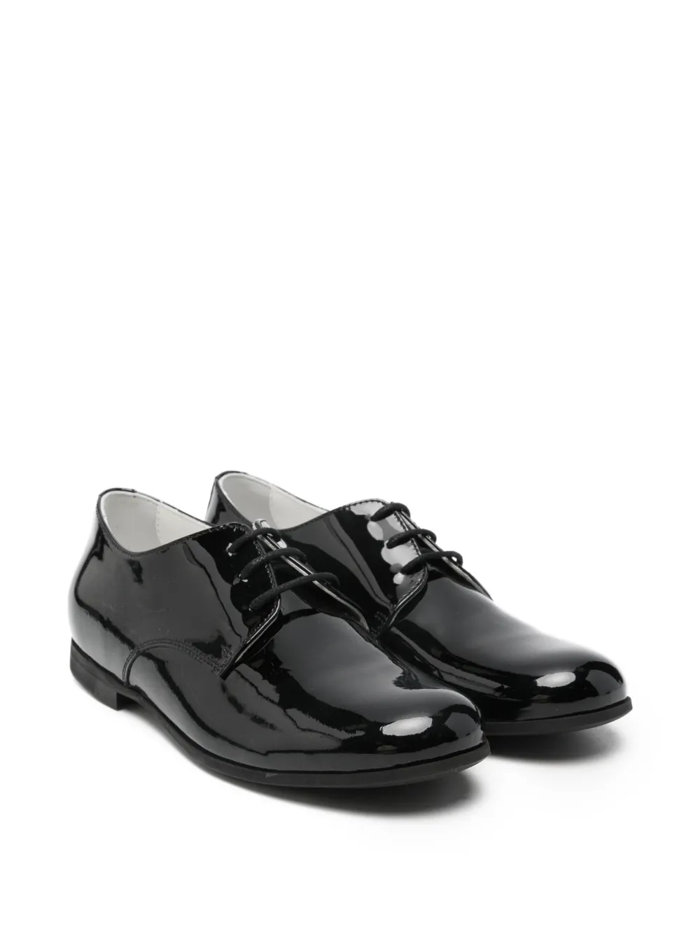 Colorichiari lace-up leather loafers - Nero