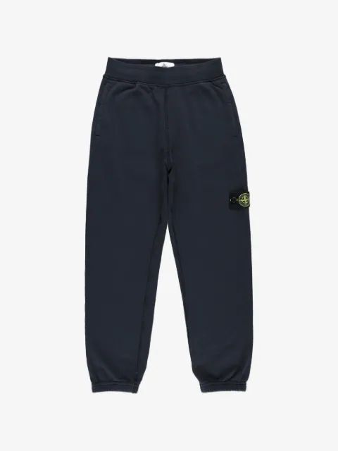 Stone Island Junior patch pocket track pants