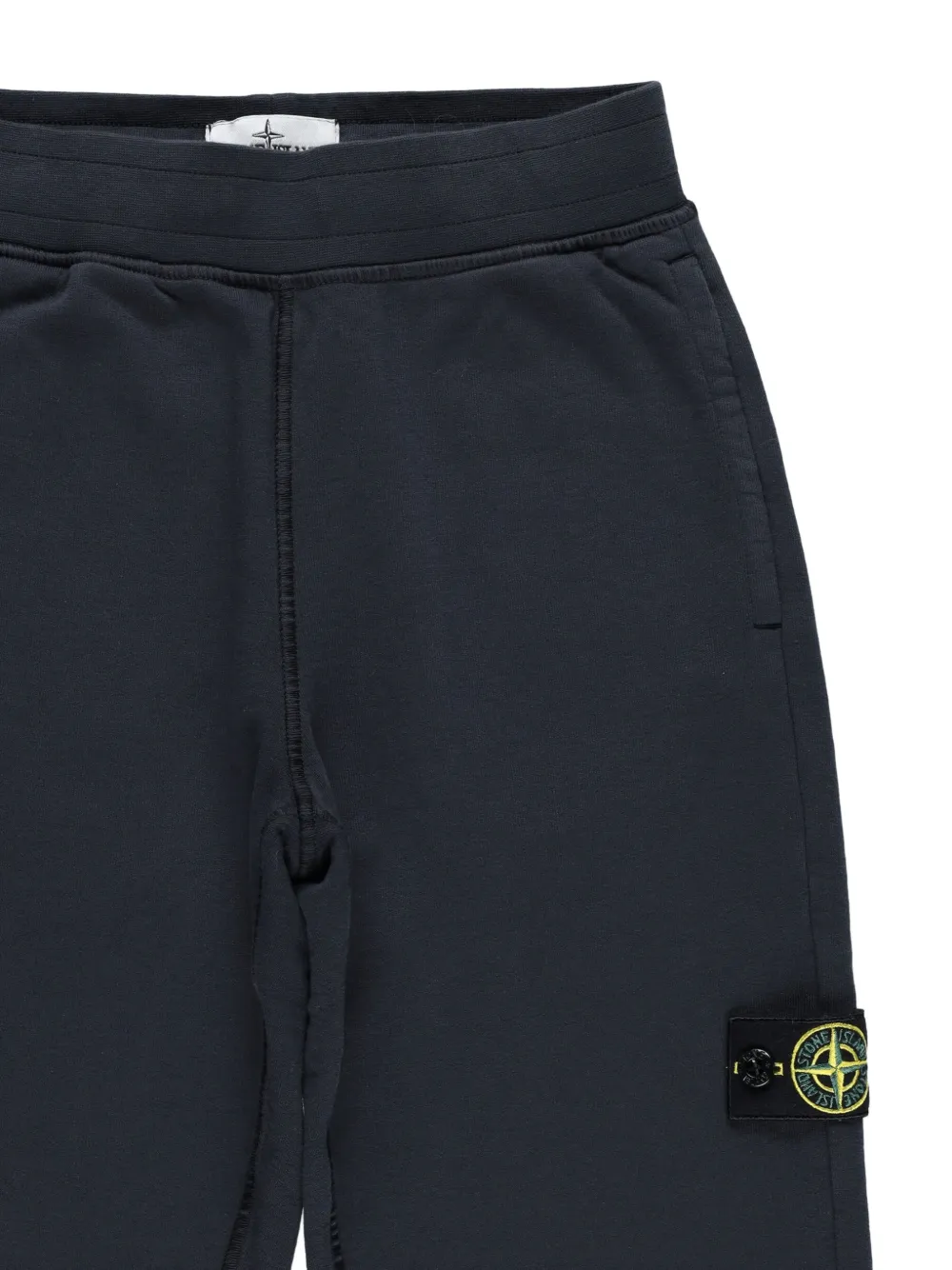 Stone Island Junior Trainingsbroek met logopatch Blauw