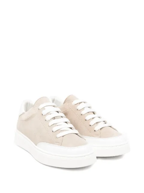 Colorichiari suede panelled sneakers
