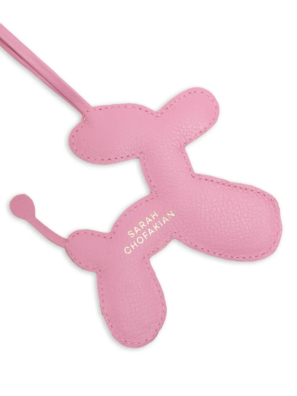  Sarah Chofakian Balloon Dog Keyring - Pink 