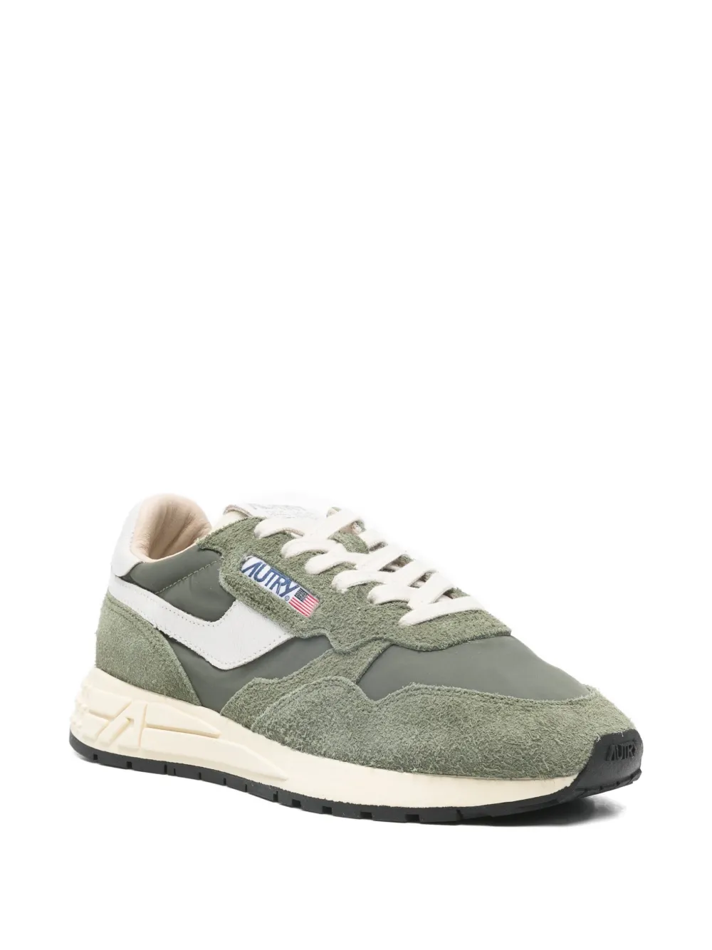Autry Reelwind sneakers met vlakken Groen