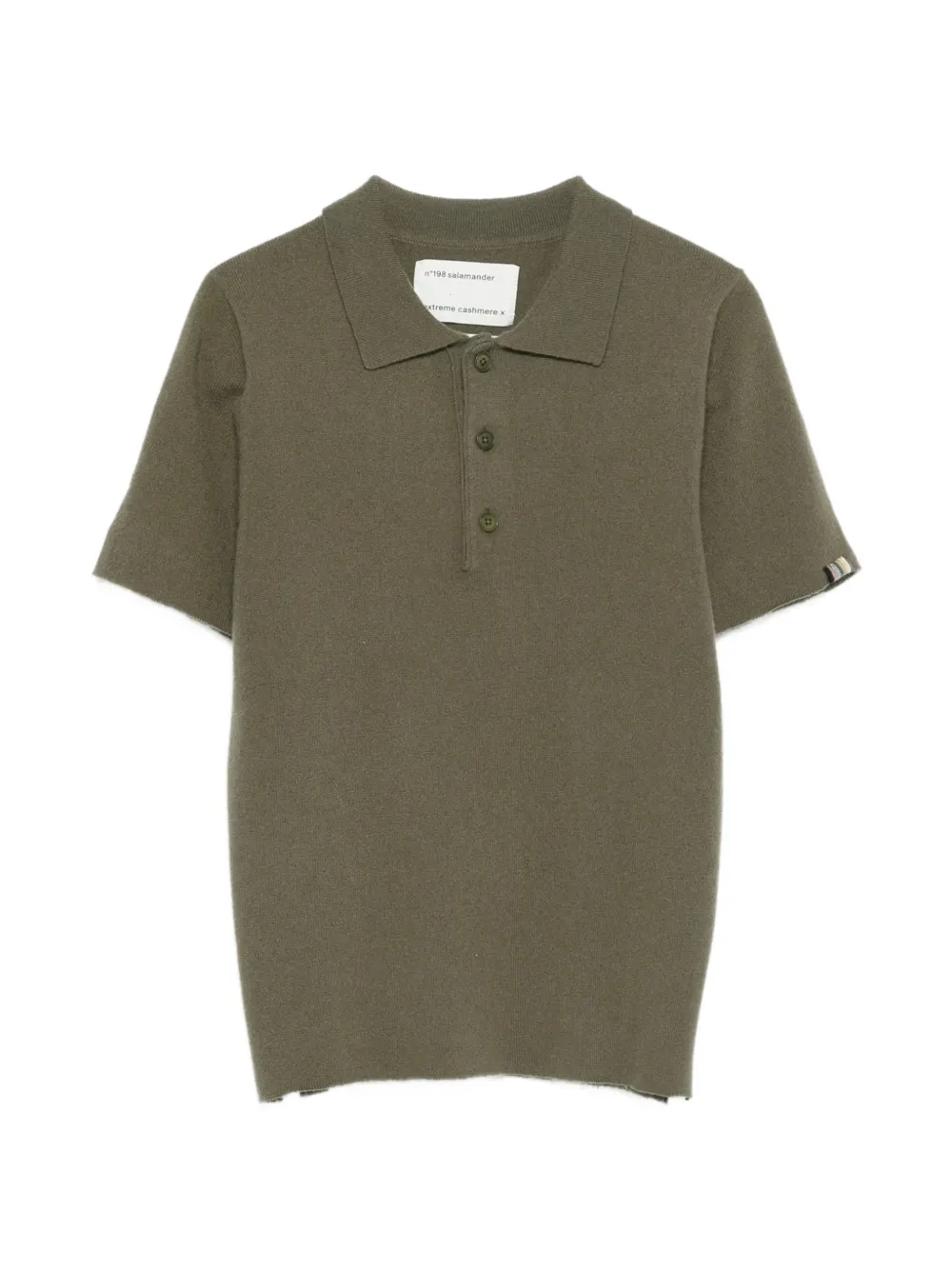 extreme cashmere Polo Salamander - Verde