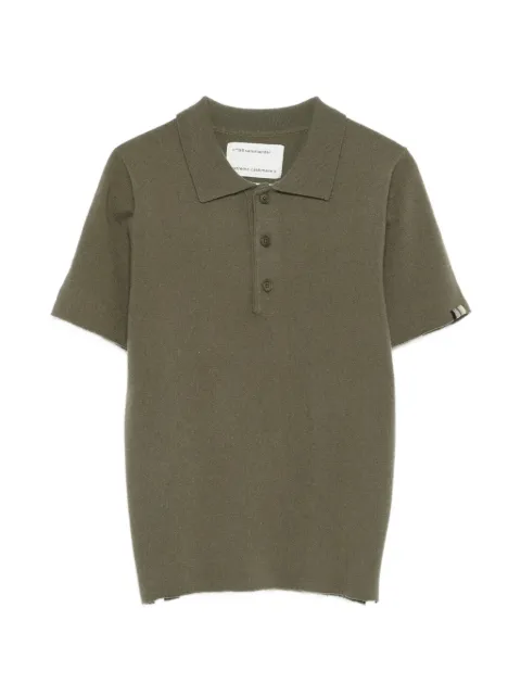 extreme cashmere Poloshirt mit Salamander-Kragen