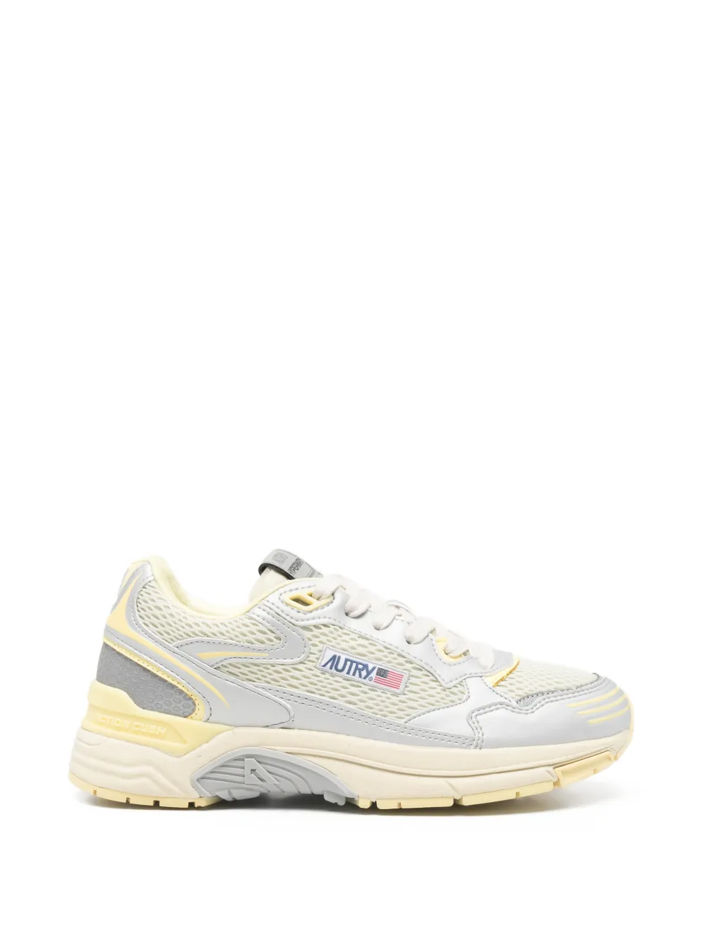 Autry Hyperway panelled sneakers - Giallo