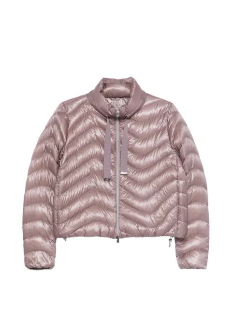 Herno quilted zip-up jacket