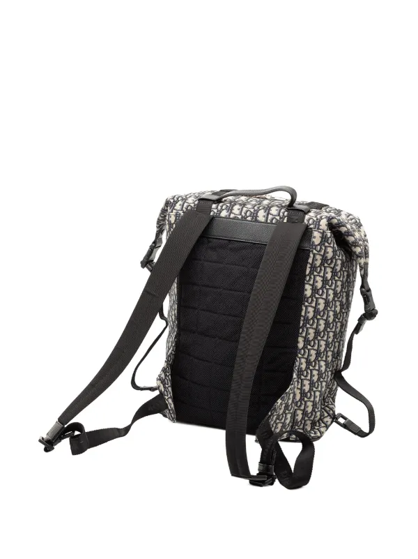 Christian Dior Pre-Owned 2019 Oblique Canvas Safari Backpack