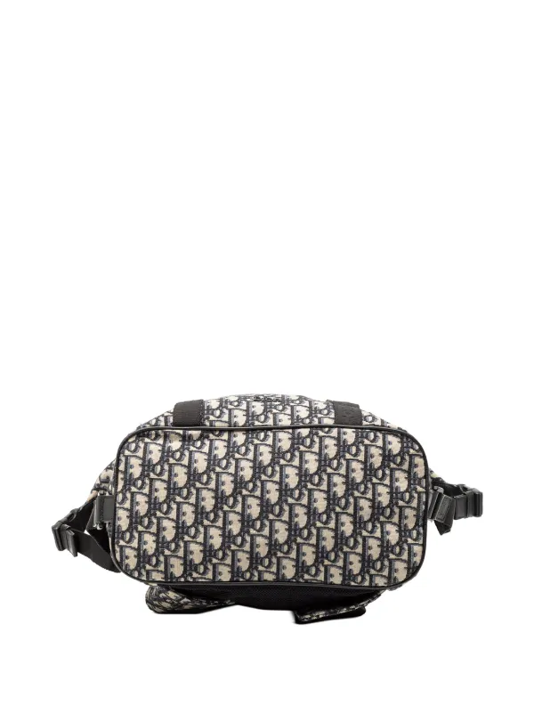 Christian Dior Pre-Owned 2019 Oblique Canvas Safari Backpack