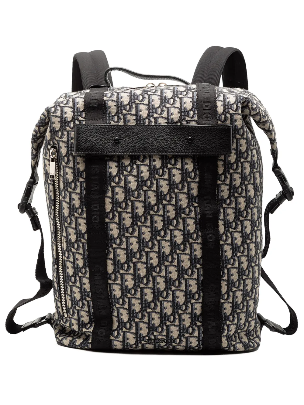 Christian Dior Pre-Owned 2019 Oblique Canvas Safari backpack - Blu