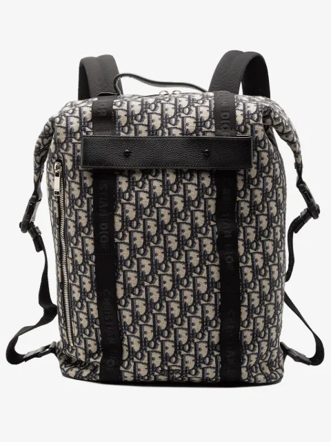 Christian Dior Pre-Owned 2019 Oblique Canvas Safari backpack