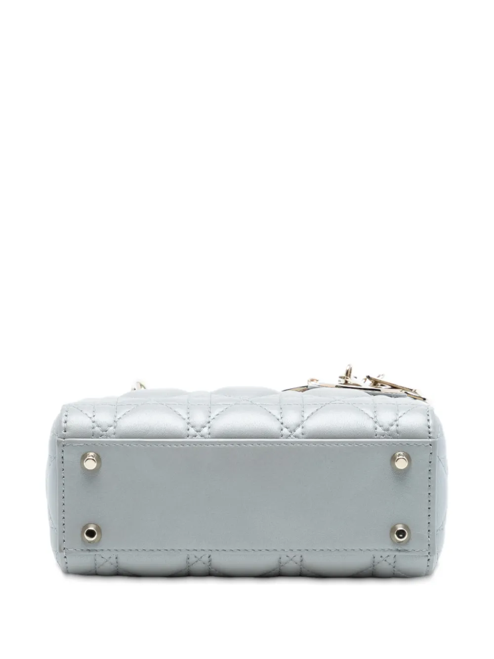 Christian Dior Pre-Owned 2020 ミニ ラムスキン カナージュ レディ