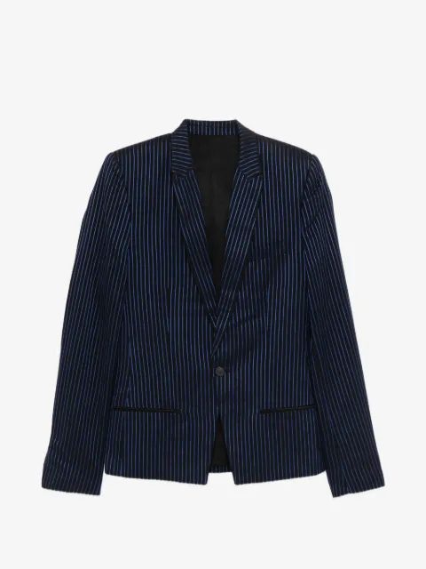 Haider Ackermann Changeant pinestripes jacket