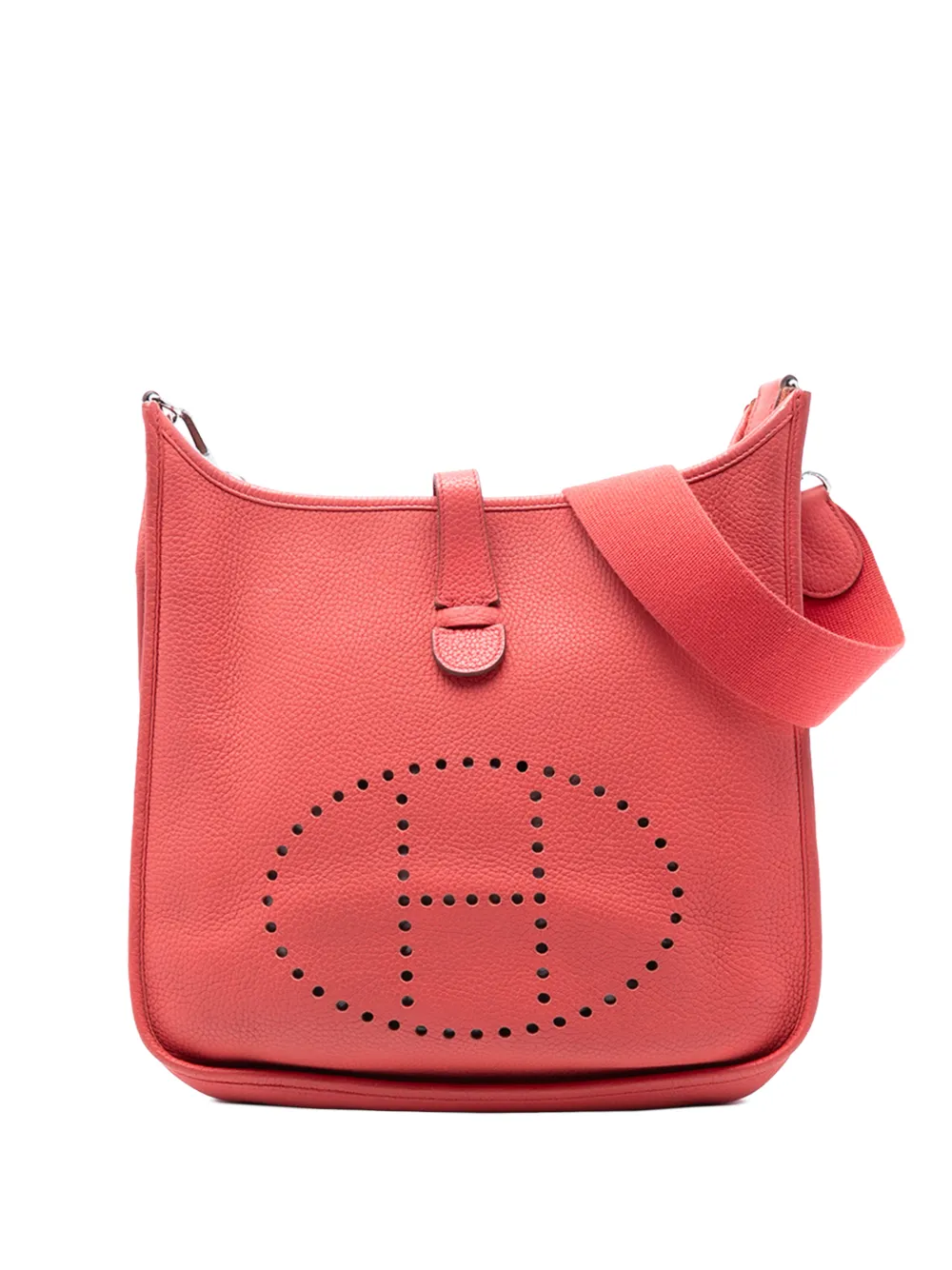 Hermès Pre-Owned 2010 Clemence Evelyne III 33 crossbody bag - Rosso