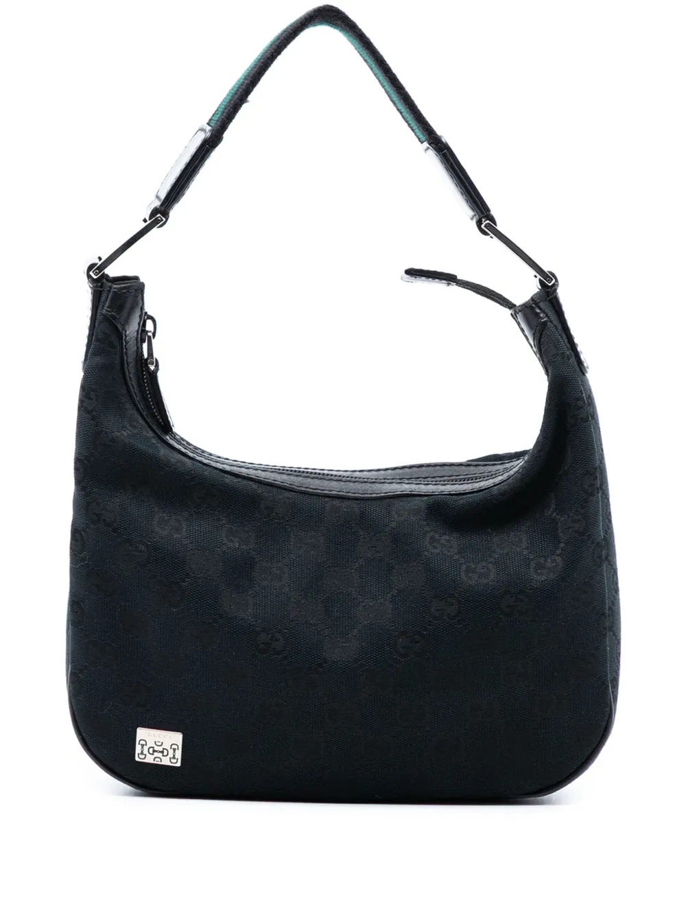 Gucci Pre-Owned 2016-2025 Small GG Canvas Web Pop handbag - Nero