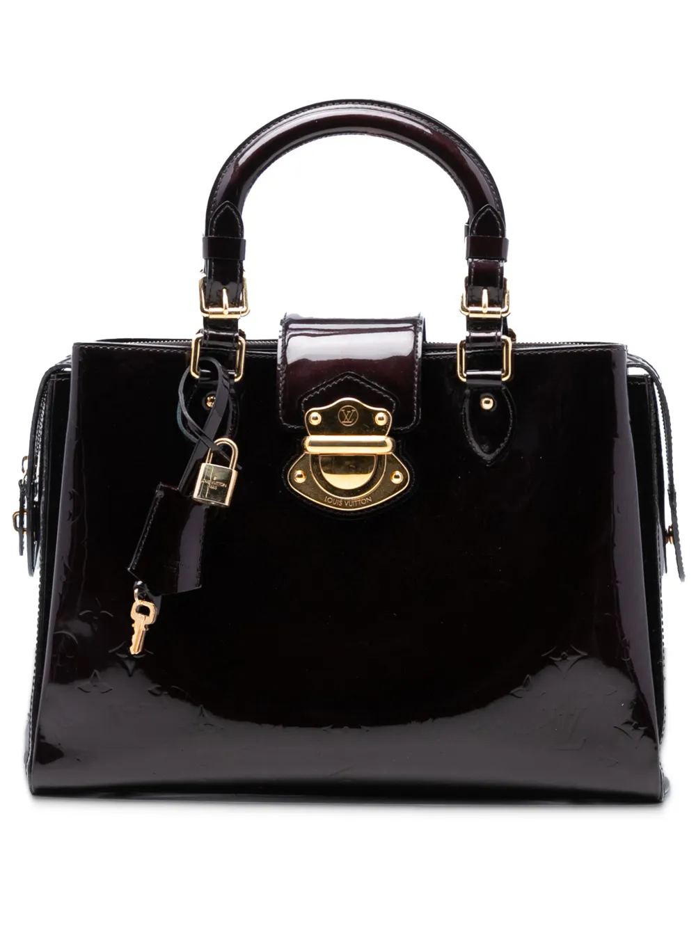 Louis Vuitton Pre-Owned 2012 Monogram Vernis Melrose Avenue handbag - Viola