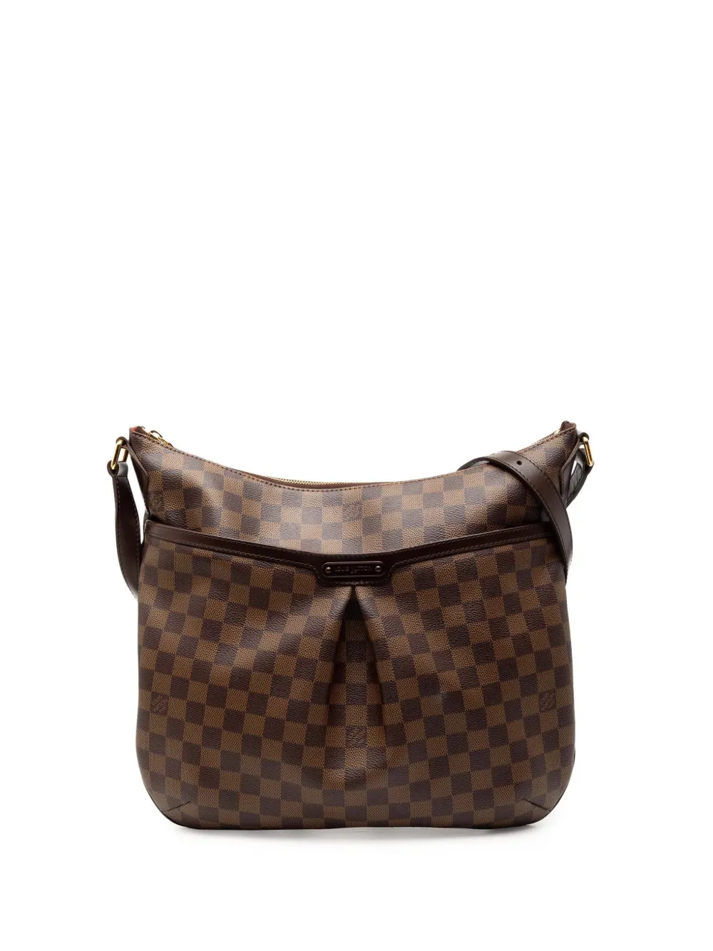 Louis Vuitton Pre-Owned 2010 Damier Ebene Bloomsbury GM crossbody bag - Marrone