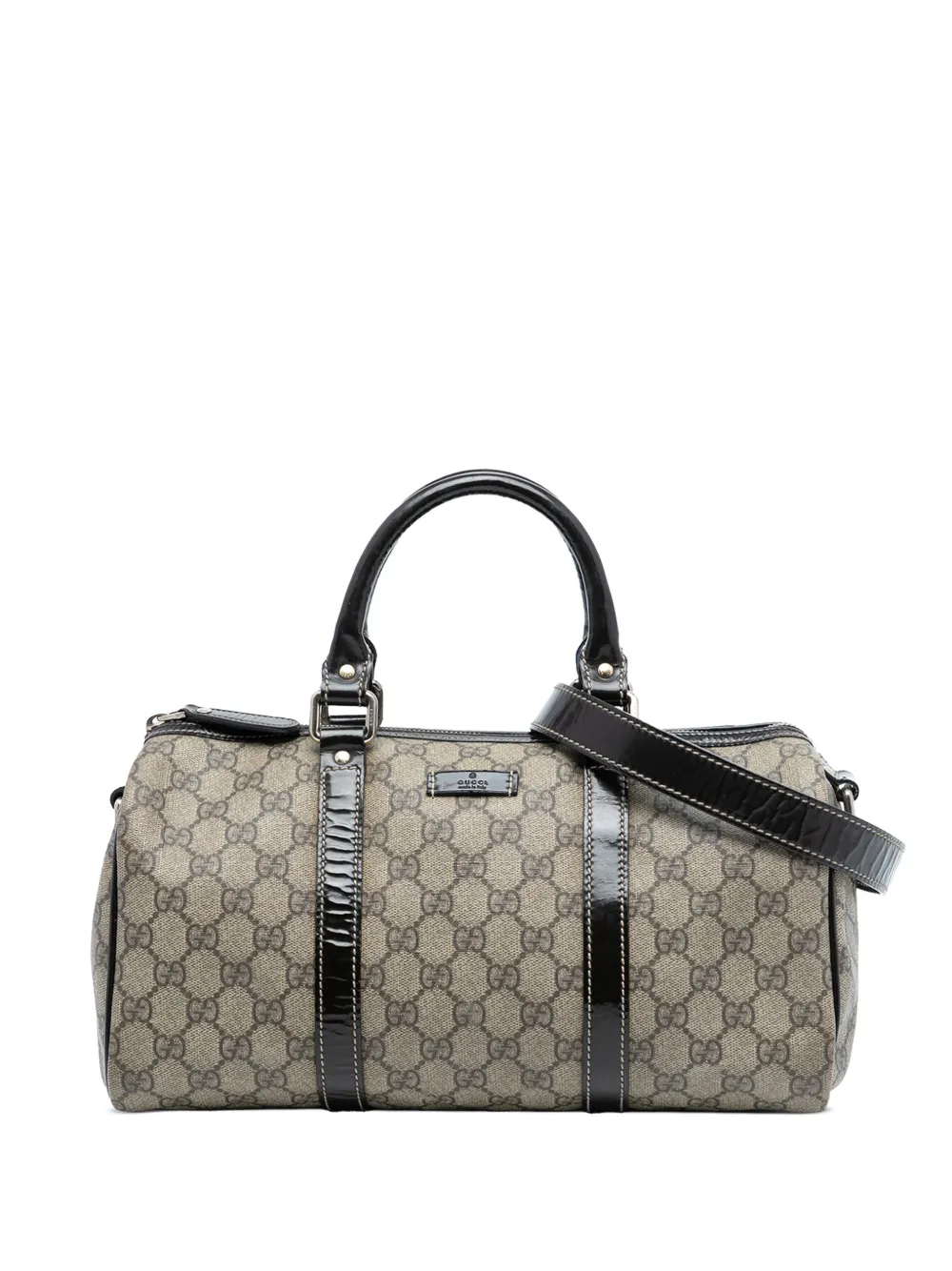 Gucci Pre-Owned 2016-2025 GG Supreme Joy Boston satchel - Marrone